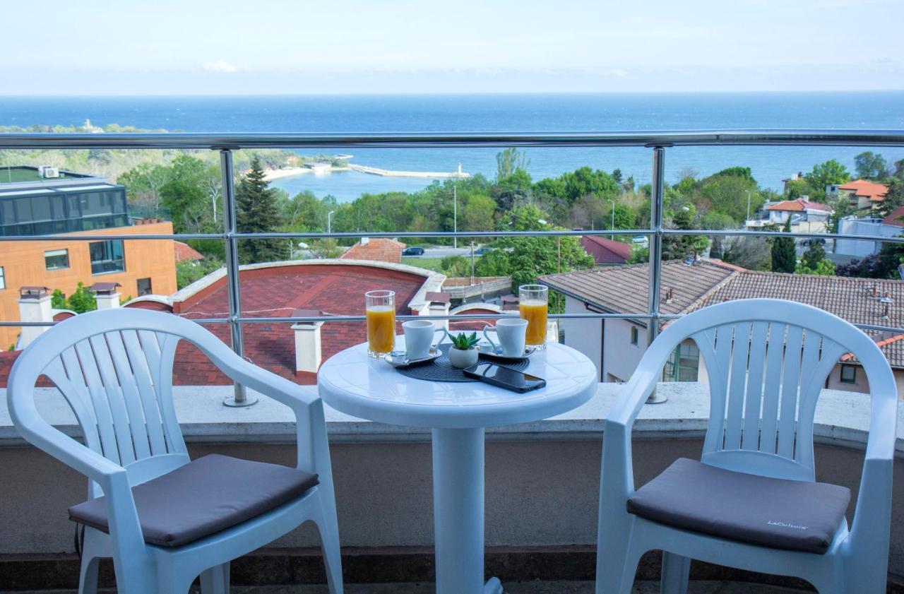 Black Sea Narcissus - Quiet Studio With Amazing Sea View Varna Exterior foto