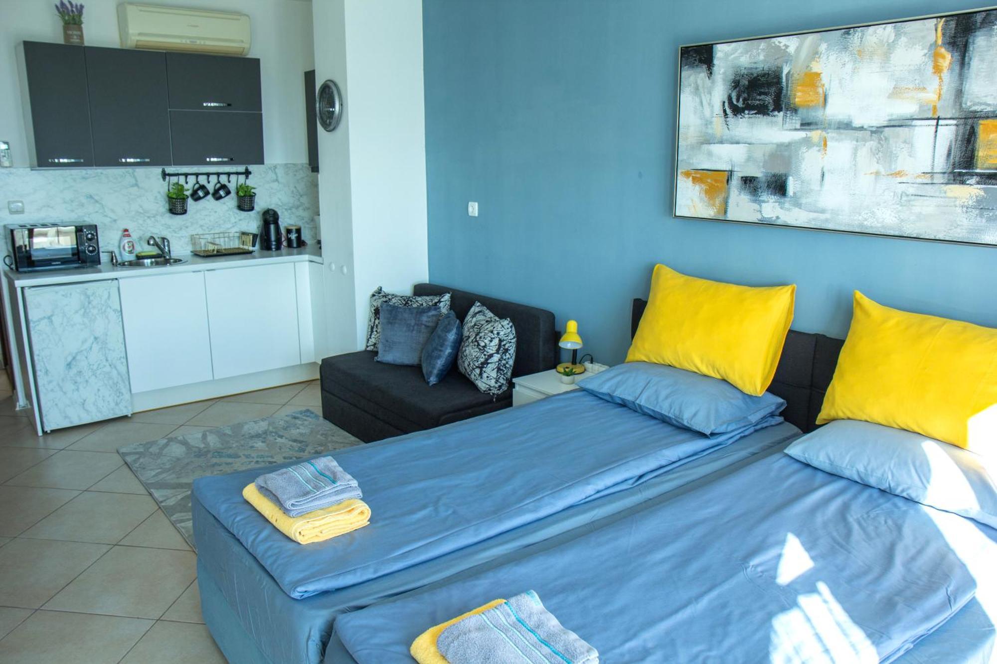 Black Sea Narcissus - Quiet Studio With Amazing Sea View Varna Exterior foto