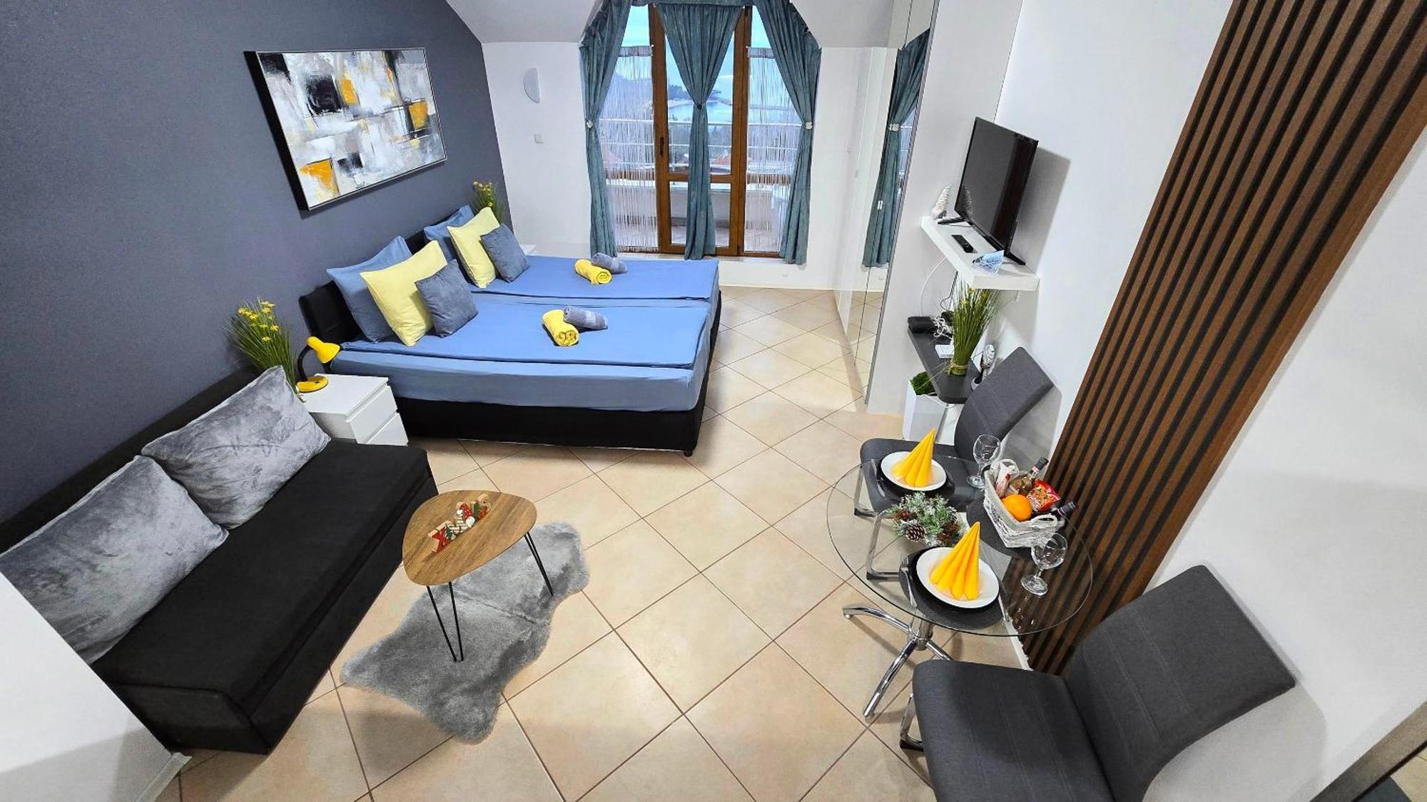 Black Sea Narcissus - Quiet Studio With Amazing Sea View Varna Exterior foto